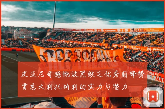 皮亚尼奇感慨波黑缺乏优秀前锋赞赏意大利托纳利的实力与潜力